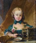 Francois Boucher Playing with a Goldfinch oil painting picture wholesale